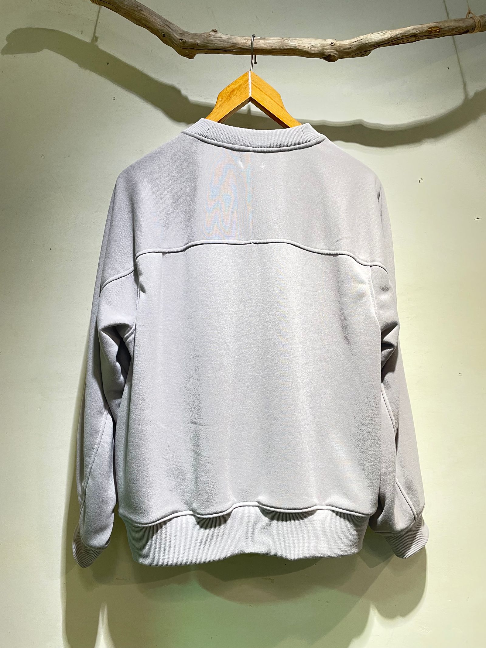 STITCH WORK LIGHT SWEAT / スウェット / アッシュグレー