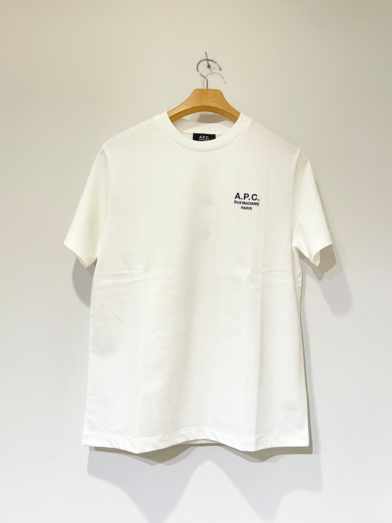 A.P.C. - Standard Rue Madame Tシャツ / ワンポイント刺繍T