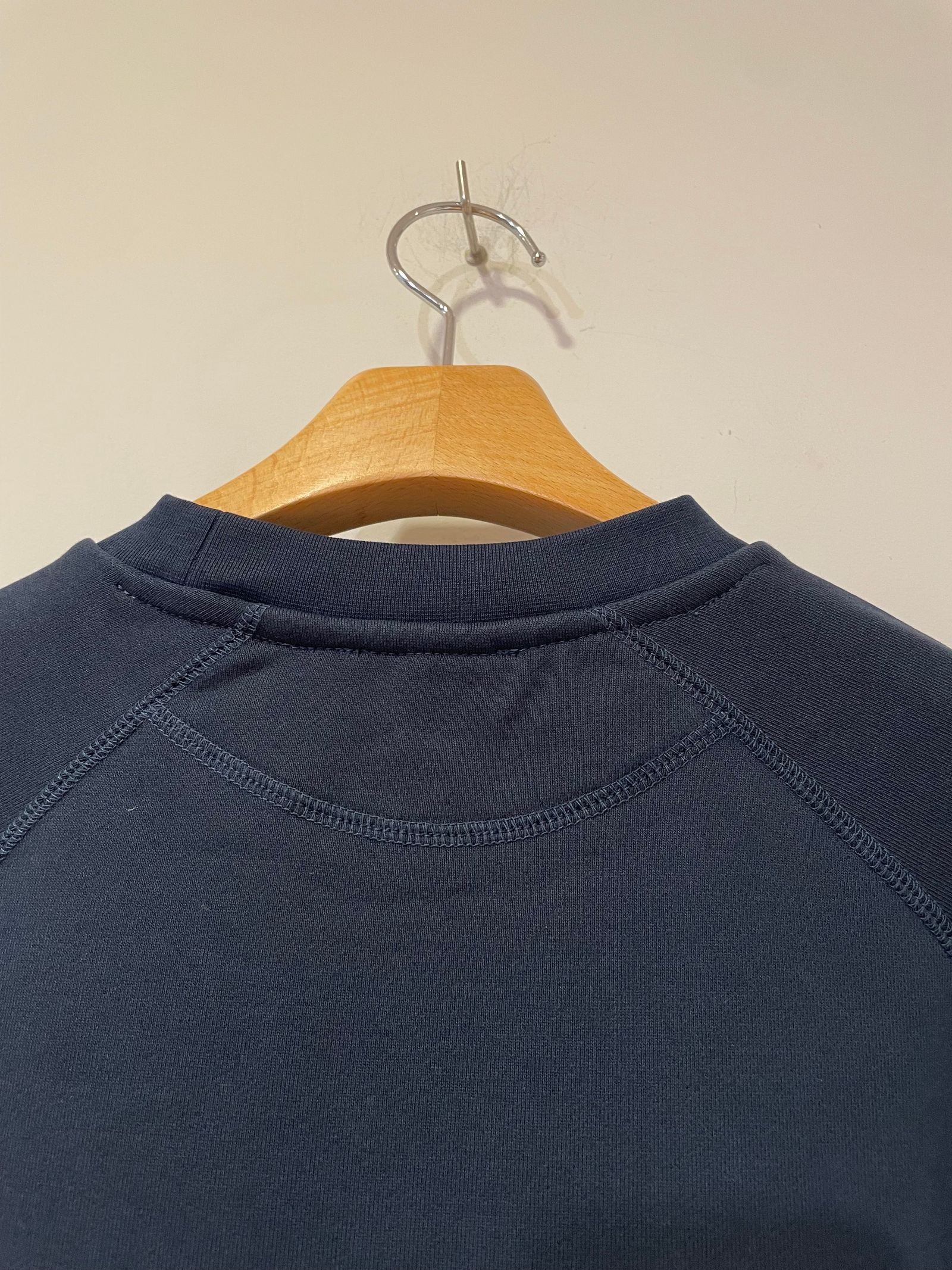 Milton スウェットシャツ / ワンポイント刺繍スウェット /ネイビー