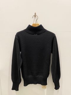 ボトルネックニット