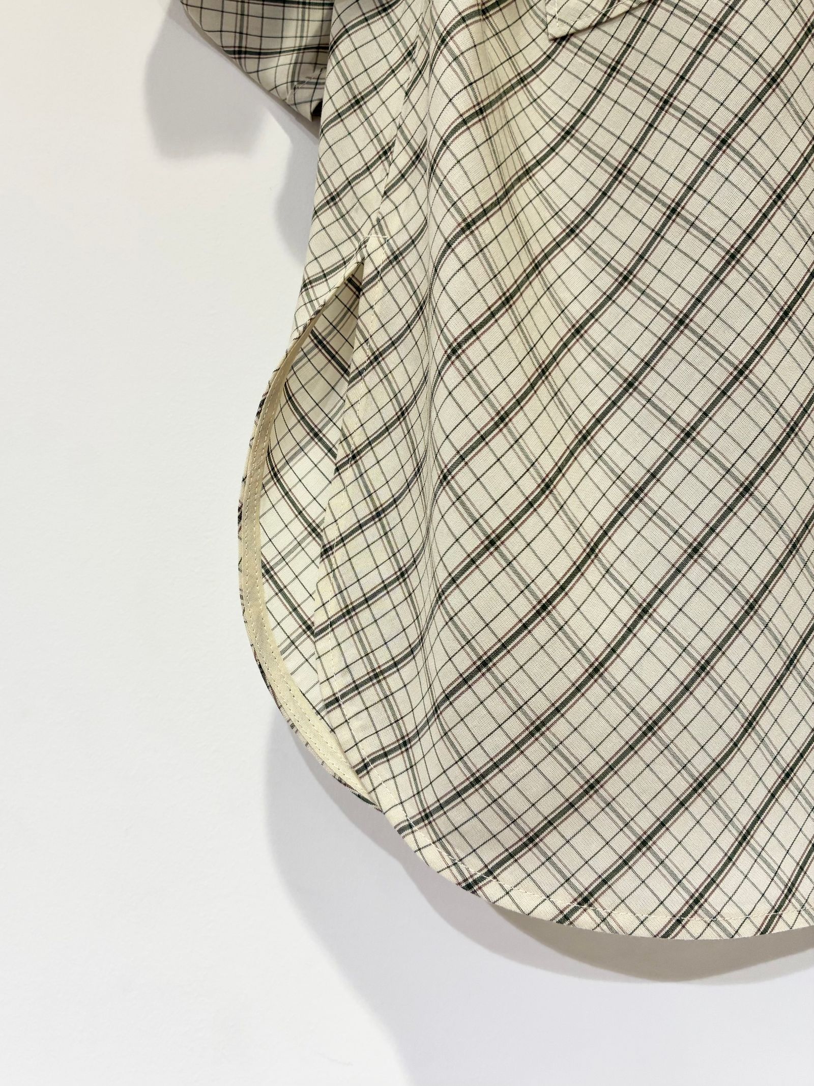 Sienna Glow Check Puff Blouse / パフスリーブチェックブラウス / イエロー