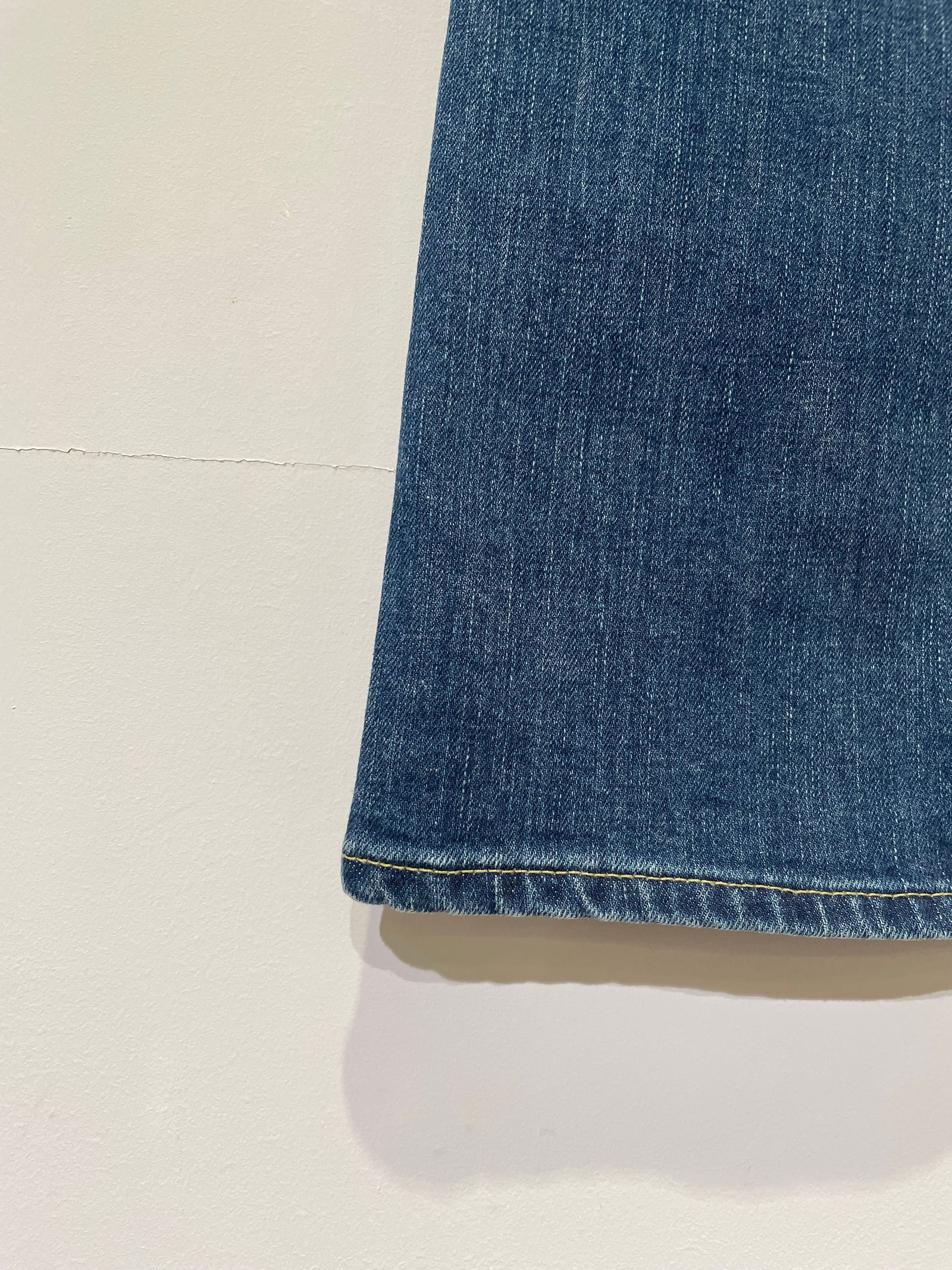 セミフレア / フレアデニム / ブルー