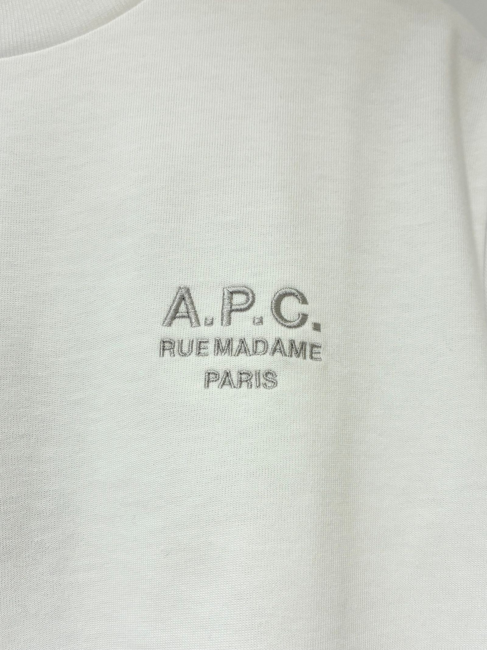 A.P.C. - Standard Rue Madame Tシャツ / ワンポイント刺繍T