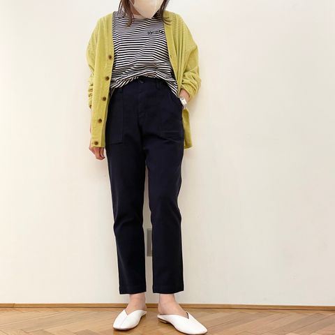 梅雨にも活躍!MACPHEEのリネンカーディガン