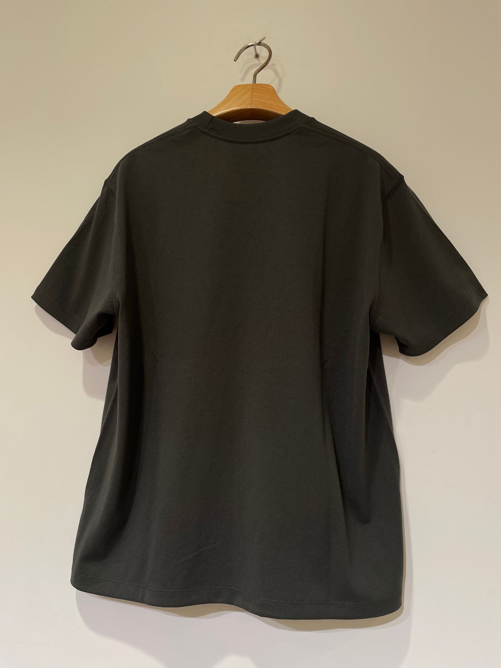 WOMEN'S SHORT SLEEVE POCKET T-SHIRT PLAIN / 半袖ポケットTシャツ / グレー