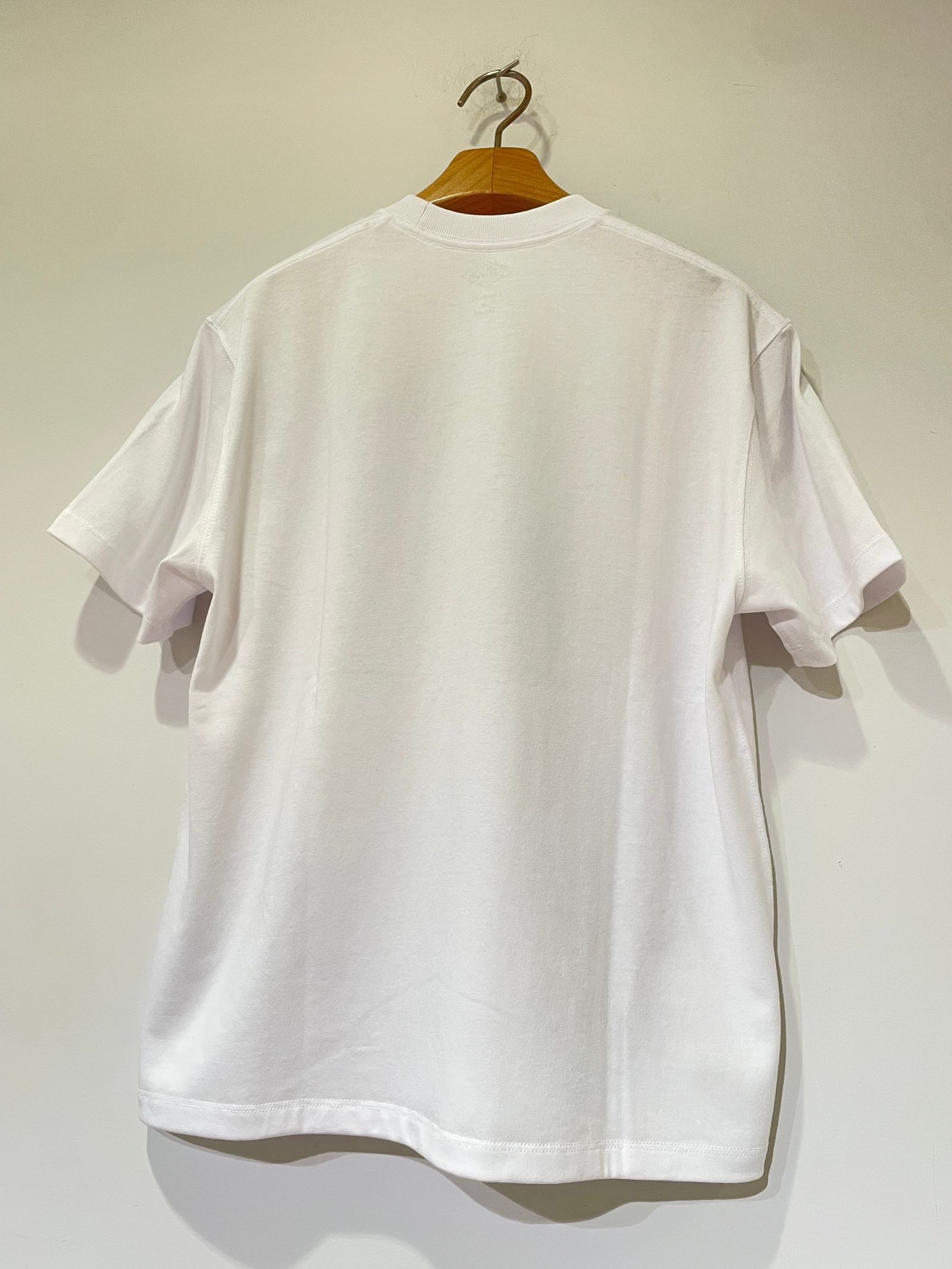 WOMEN'S SHORT SLEEVE POCKET T-SHIRT PLAIN / 半袖ポケットTシャツ / ホワイト