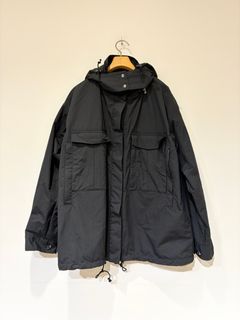 Nylon Blouson / オーバーサイズジップアップブルゾン / ブラック