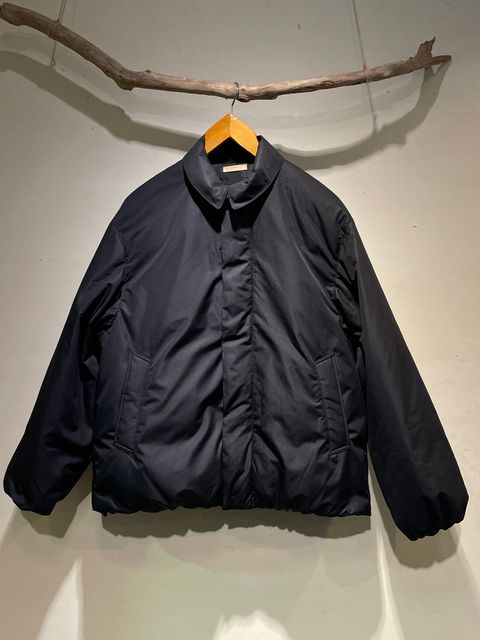 SOUTIEN COLLAR DOWN JAKET / ステンカラーダウンジャケット / ブラック