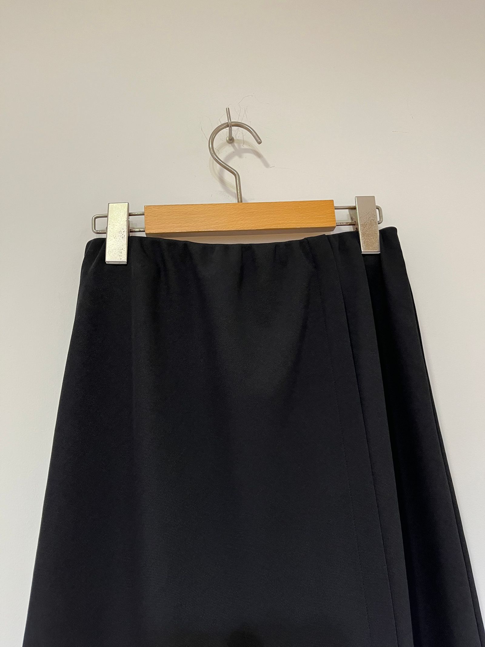 Greed International - Stretch Relax 2way Cloth Skirt in Black