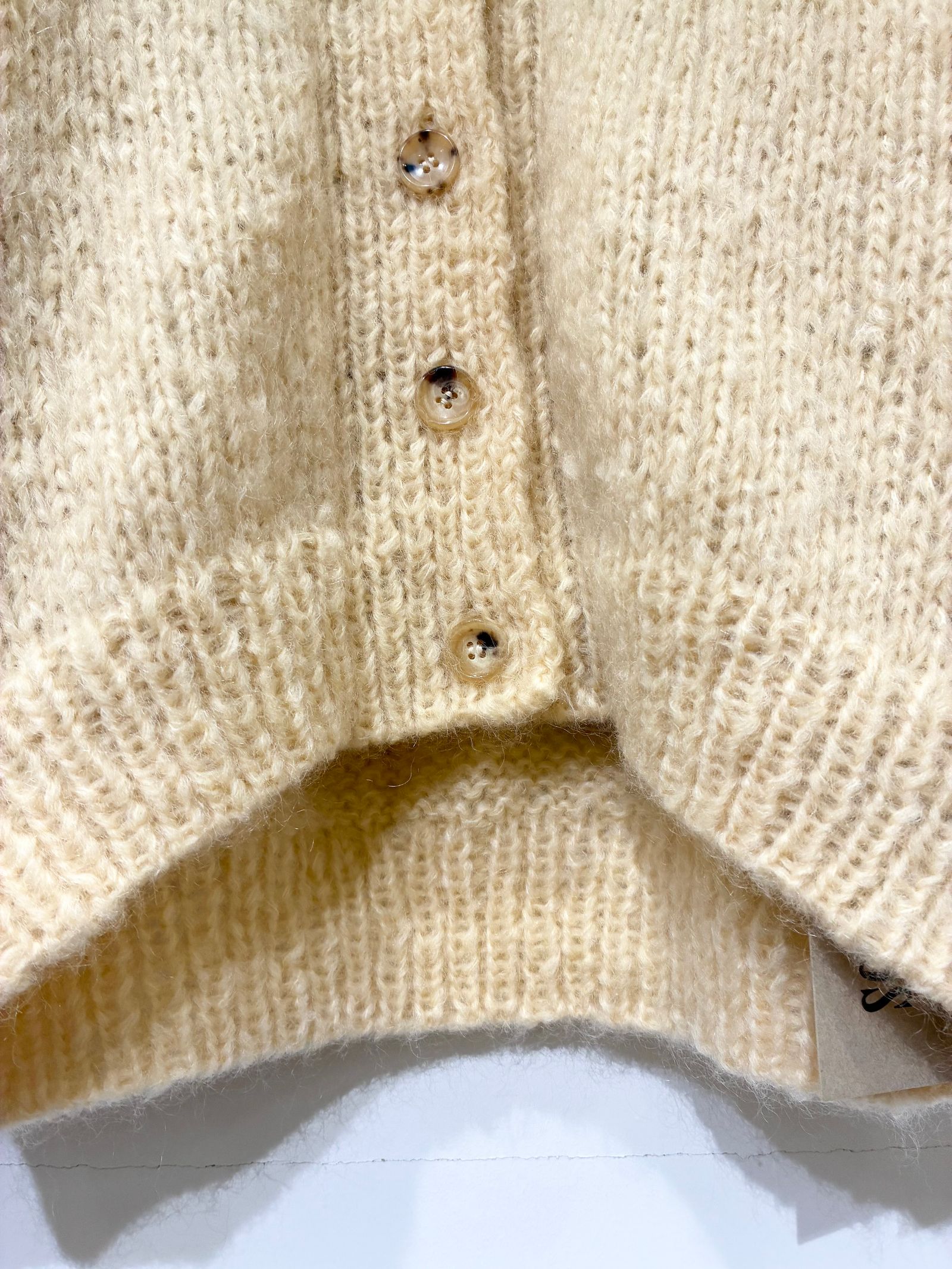 Mohair Gown / モヘヤガウン / アイボリー