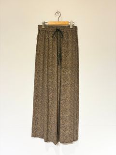 Leopard Pants / レオパードプリントパンツ / ブラウン