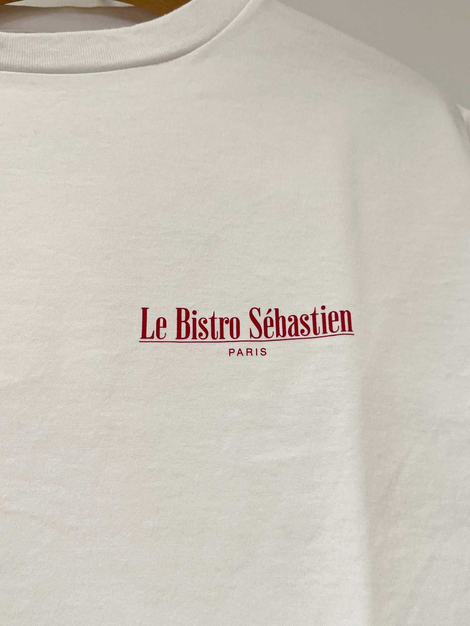 BISTRO MENU TEE / プリントTシャツ / ホワイト