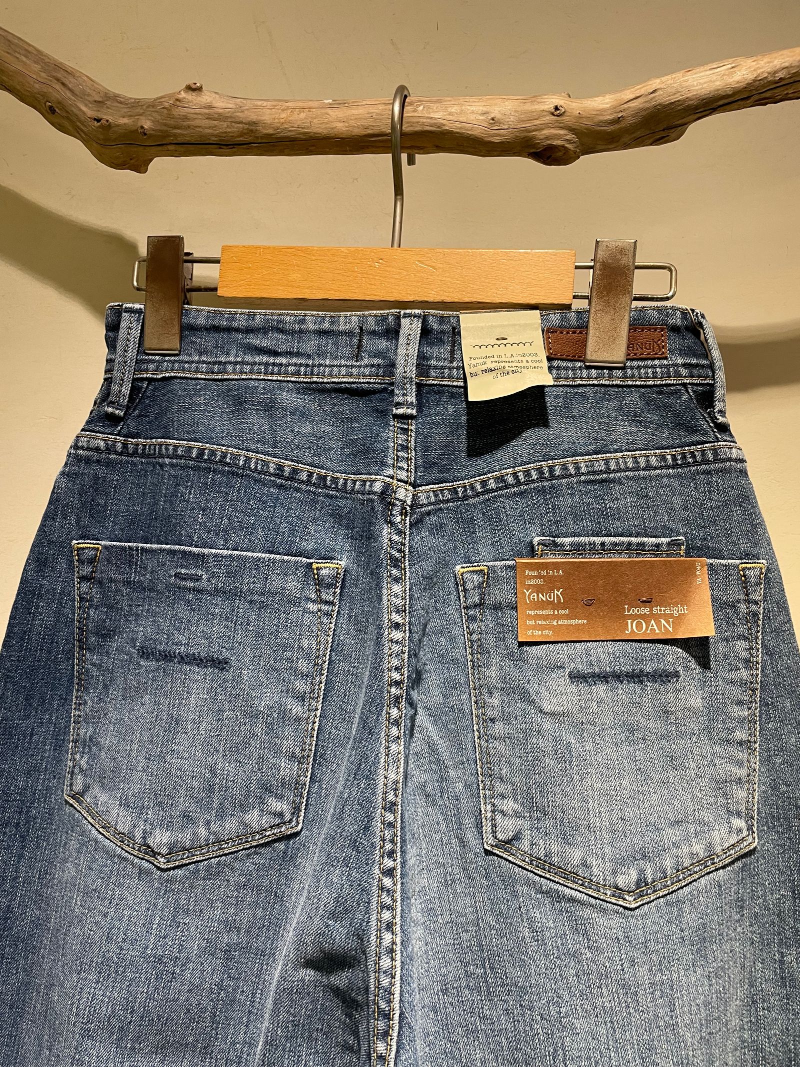 JOAN / ルーズストレートデニム / ブルー
