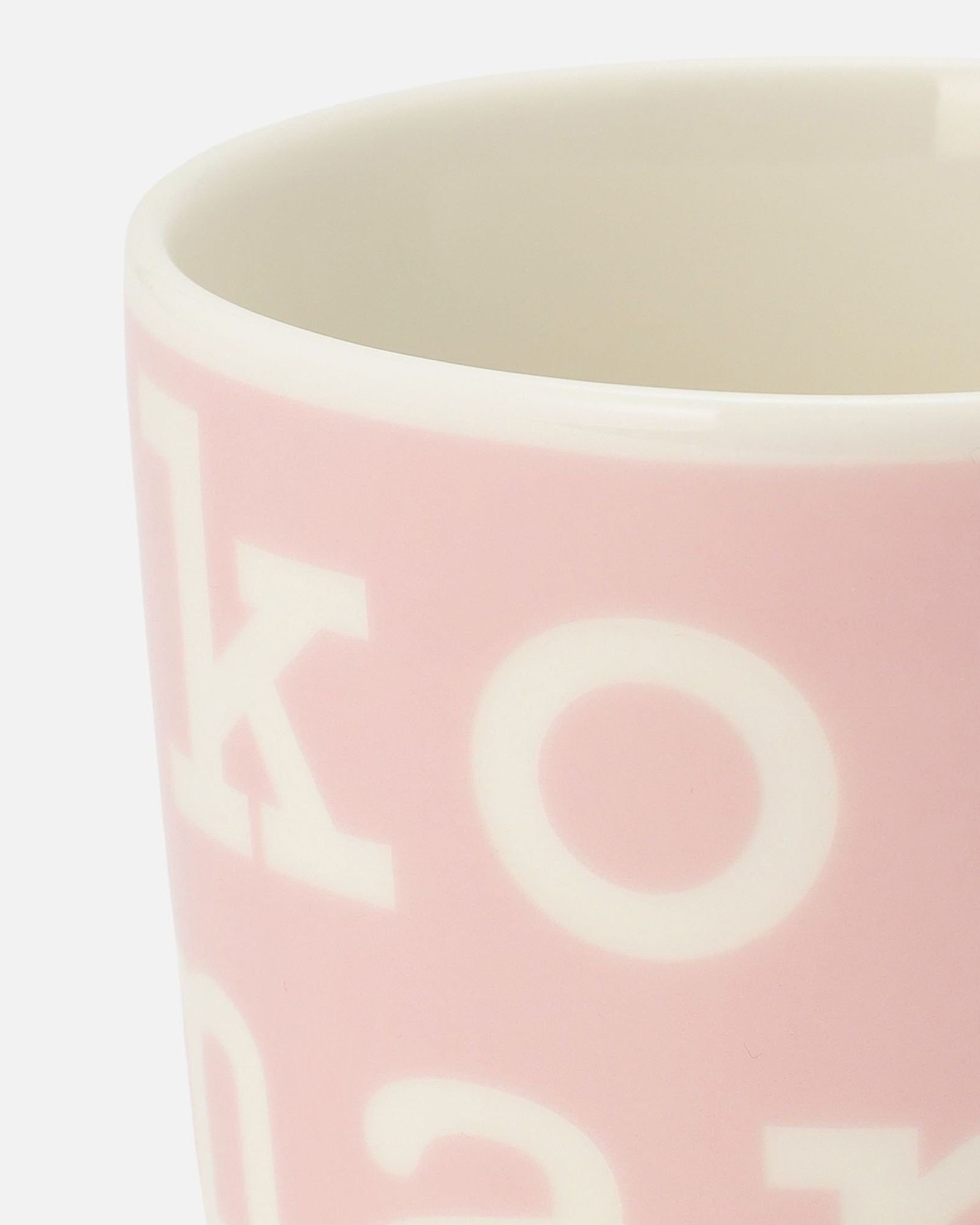 【日本限定】Logo マグカップ 250ml / マリメッコロゴ / ピンク
