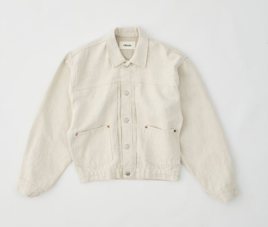 1936 HEMP DENIM JACKET / ヘンプデニムジャケット / アイボリー