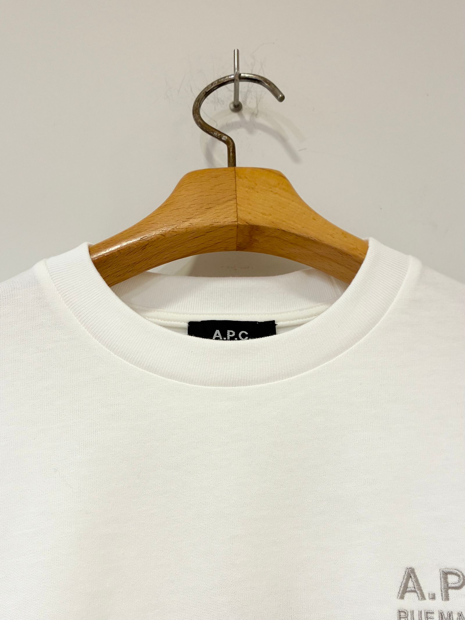 A.P.C Tシャツ ホワイト T-SHIRT DISCO（Tシャツ/カットソー）｜A.P.C.（アーペーセー