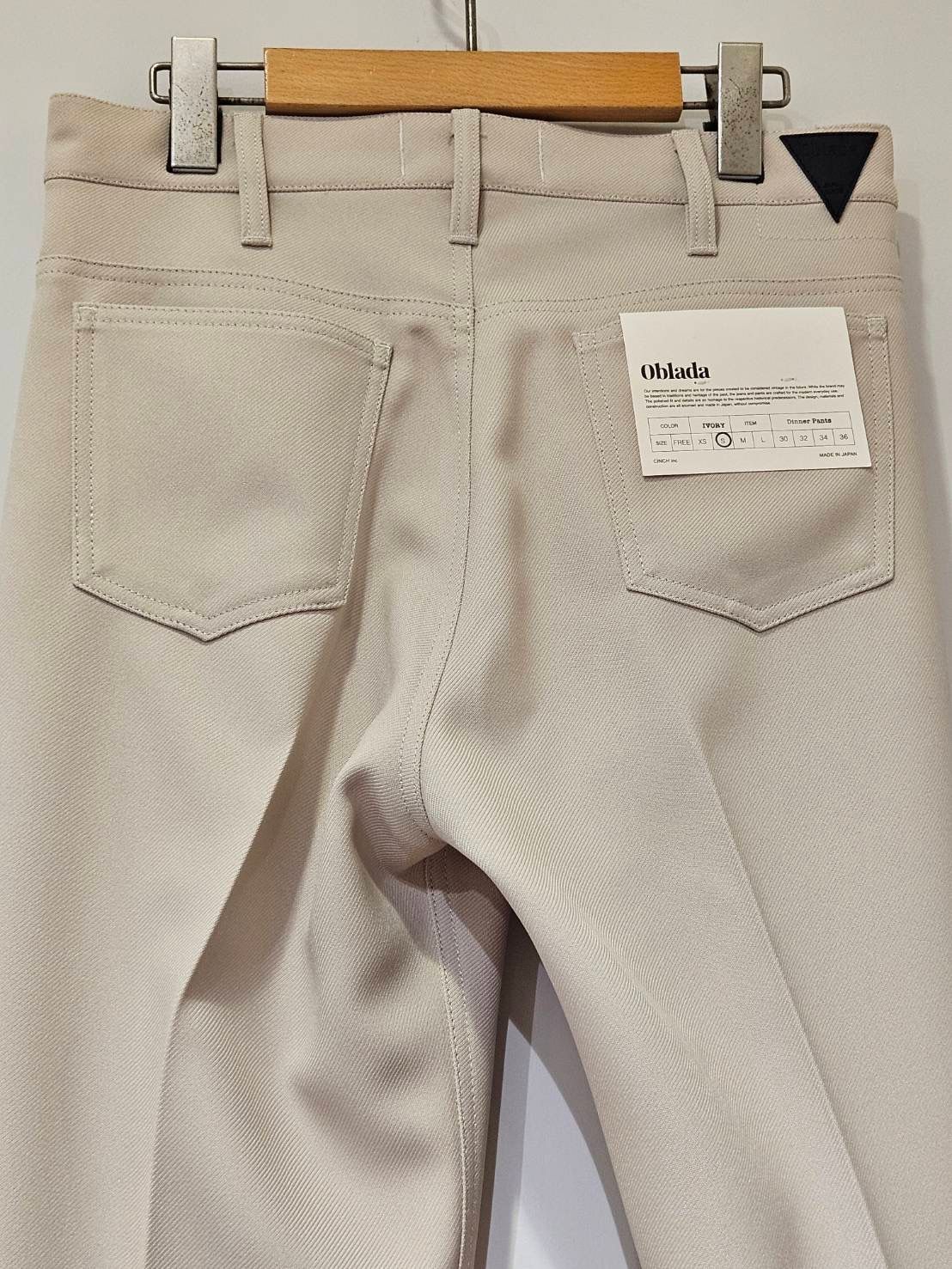 DINNER PANTS センタープレスパンツ S2410PT04 oblada