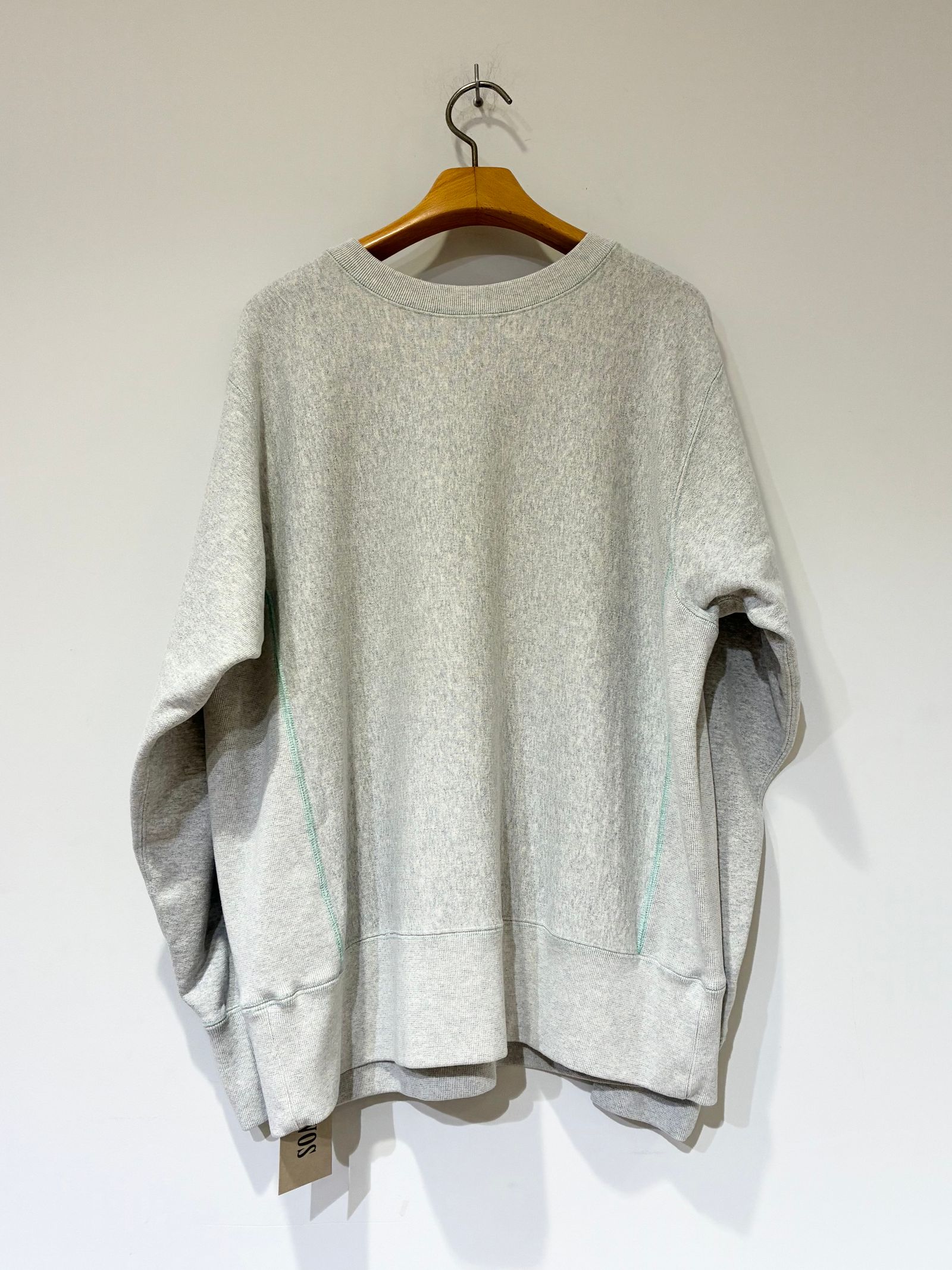 Sweat Shirt / スキッパーロゴプリントスウェット / グレー