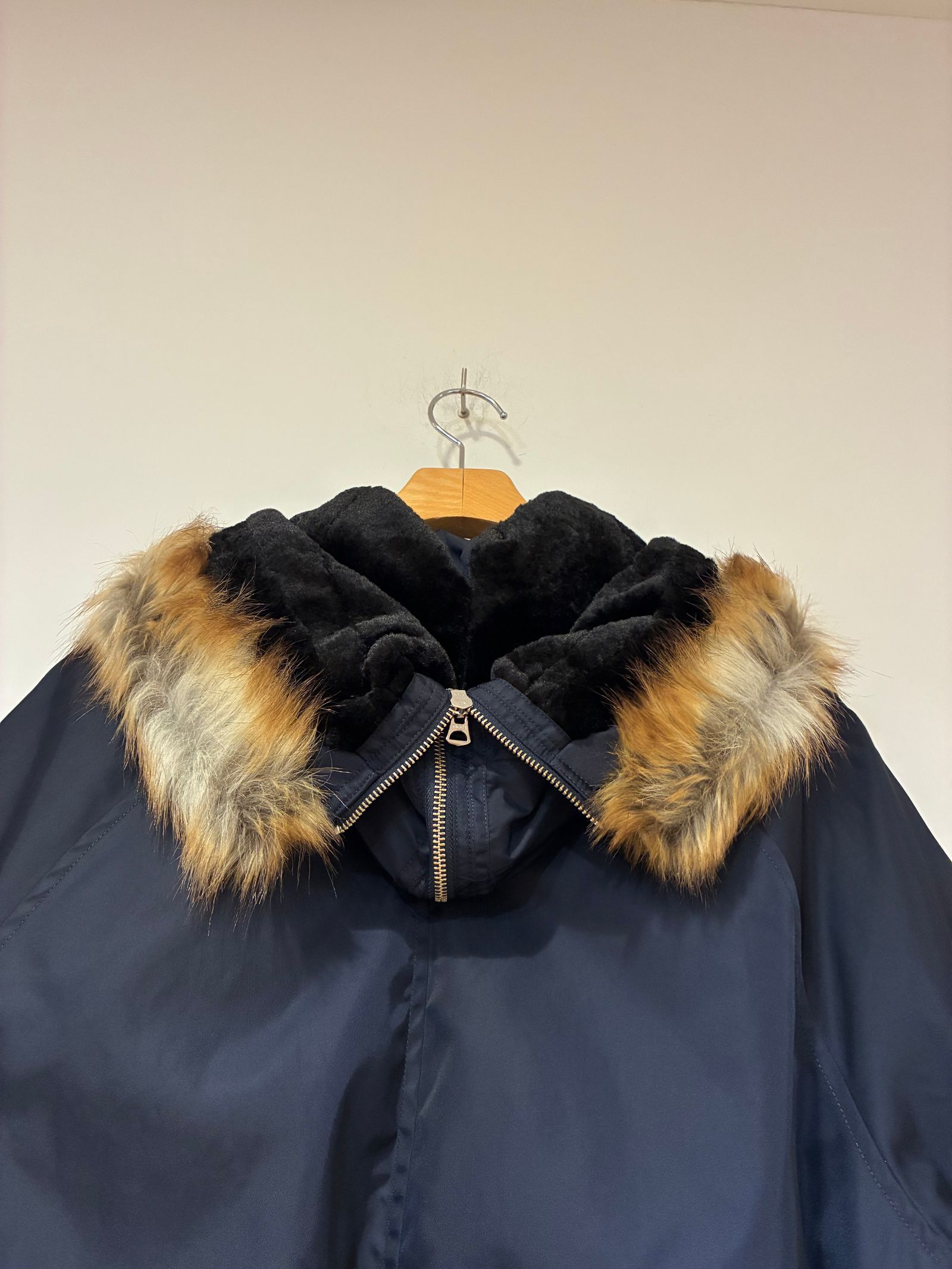 ロングN2Bジャケット / フライトジャケット / ブネイビー