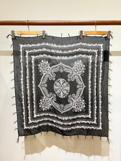 BANDANA / バンダナスカーフ / ブラック