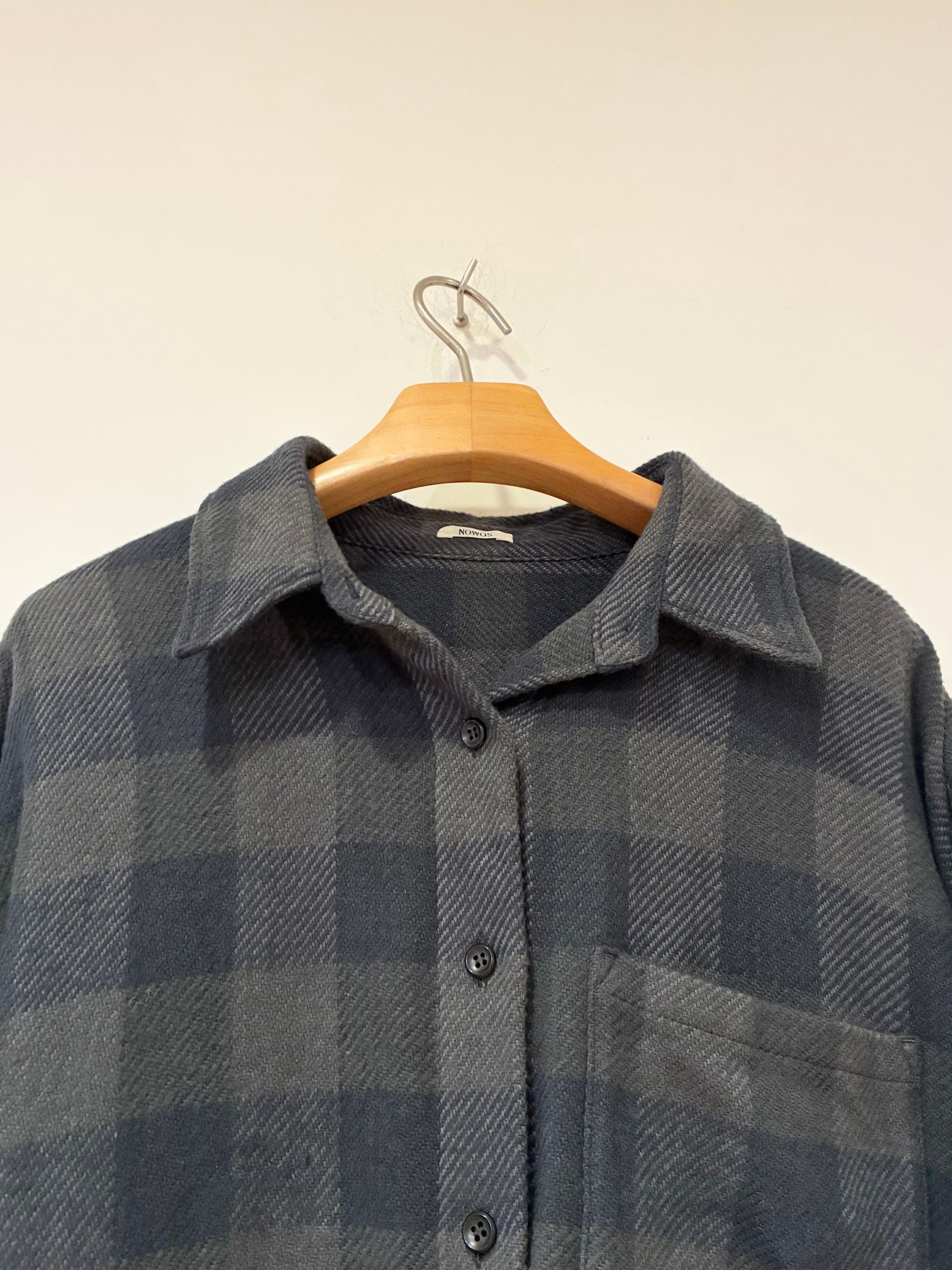 Check Shirt / ブラック