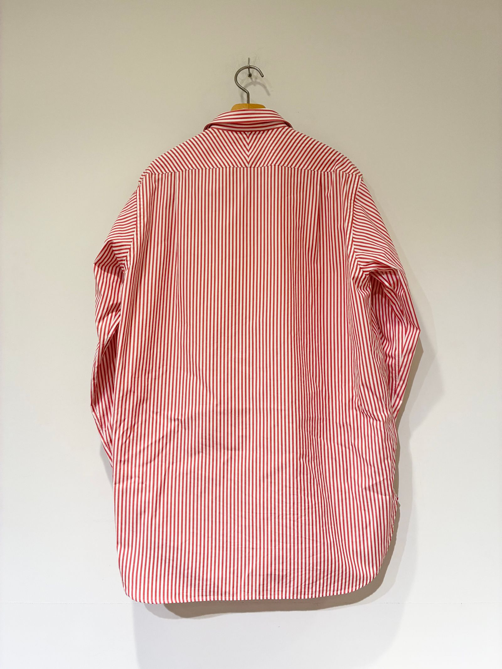 JERMYN SHIRT / ジャーミンシャツ / ストライプ / レッド / ホワイト