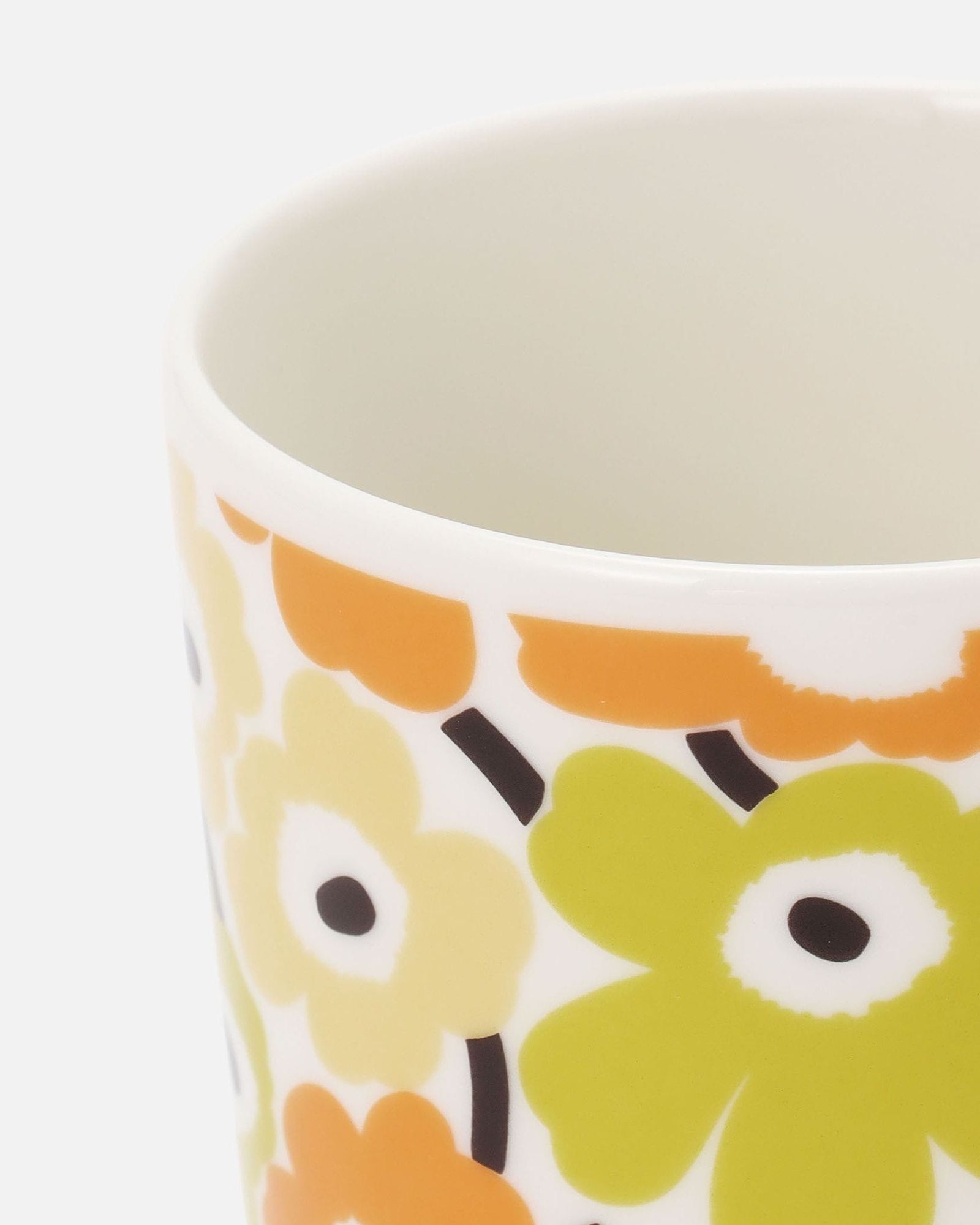 【アジア限定】Pikkuinen Unikko / マグカップ / 250ml / オレンジ / グリーン
