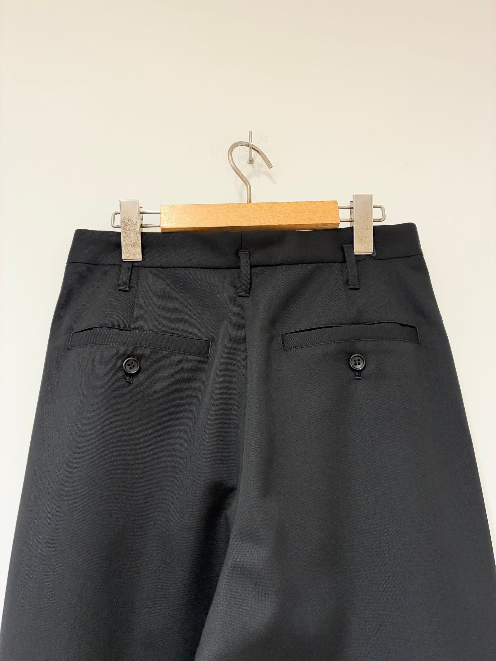 Two Tuck Pants / 2タックパンツ / ブラック