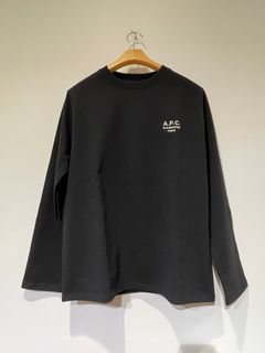 OLIVER Tシャツ / ワンポイント刺繡ロンT / ブラック
