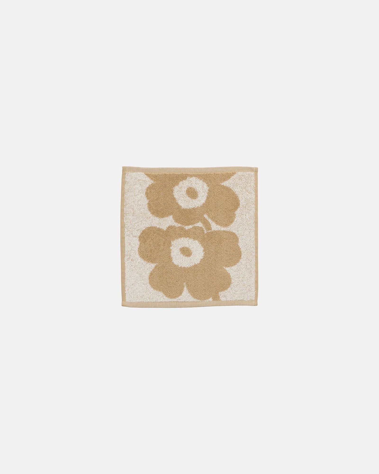【日本限定】Unikko ミニタオル 26×26cm / ベージュ