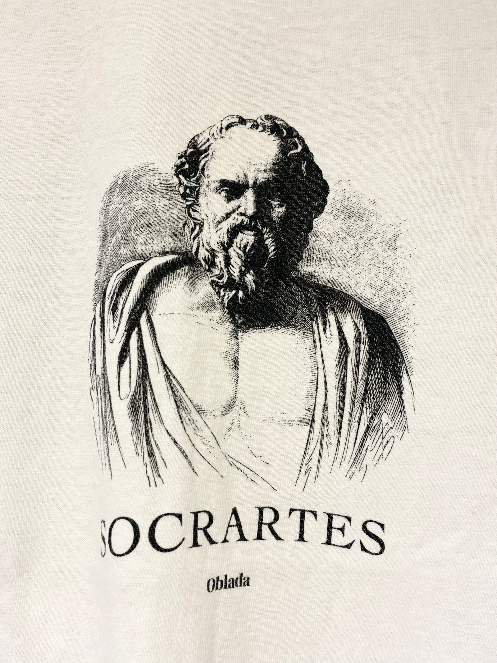 Spick&Span OBLADA/オブラダ SOCRATESTEE新品タグつき 一部店舗+WEB限定》OBLADA / オブラダ SOCRATES TEE（Tシャツ