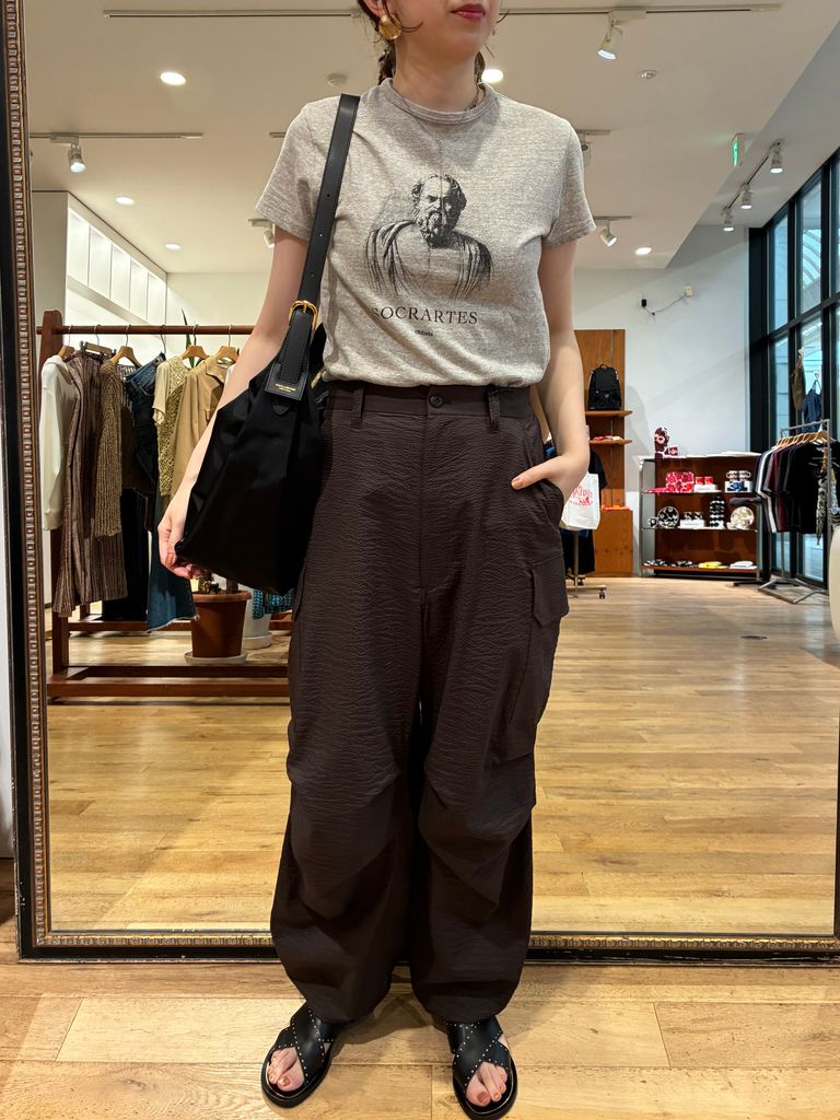 ソクラテスプリントTシャツでobladaコーデ