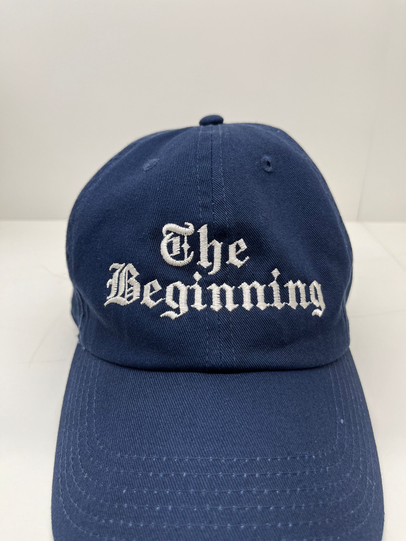 oblada - THE BEGINNING CAP / ロゴキャップ / ネイビー | HALLOW's web store