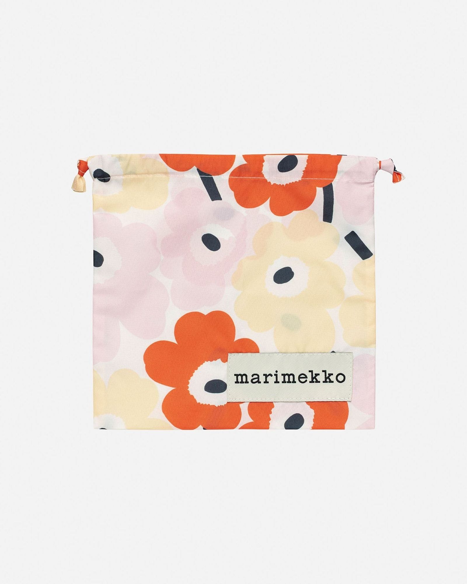 【日本限定】Mini Unikko All Purpose Bag / 巾着ポーチ / オレンジ