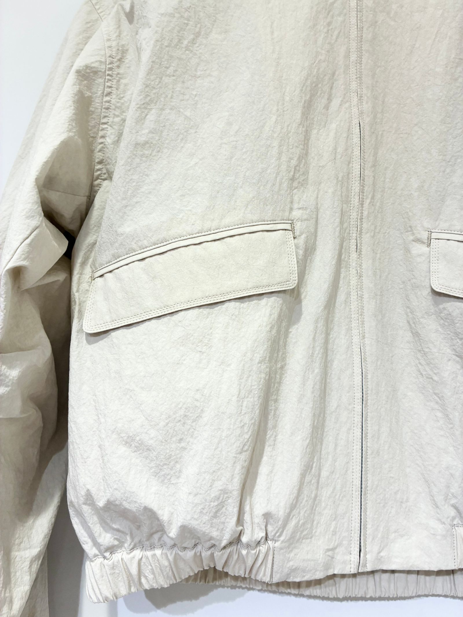 サン ドライドクロス ジャケット / MA-1 / ブルゾン / ベージュ