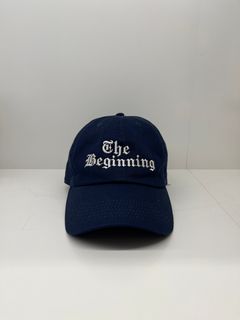 THE BEGINNING CAP / ロゴキャップ / ネイビー