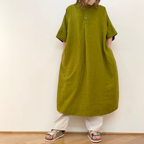 D.M.G.のさらっとした2wayリネンワンピース