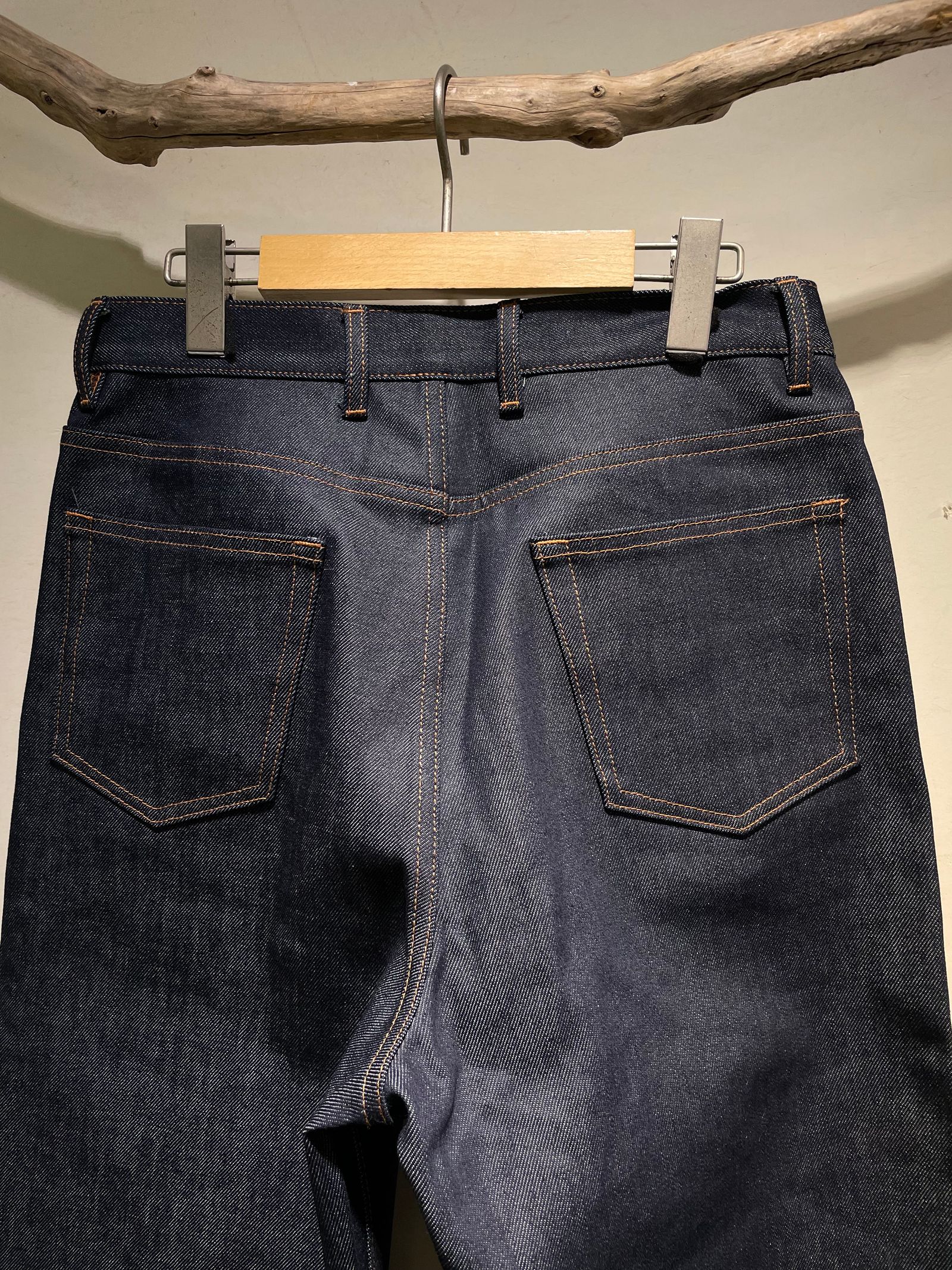 Aaron ジーンズ / ワイドデニム / インディゴ / ブルー