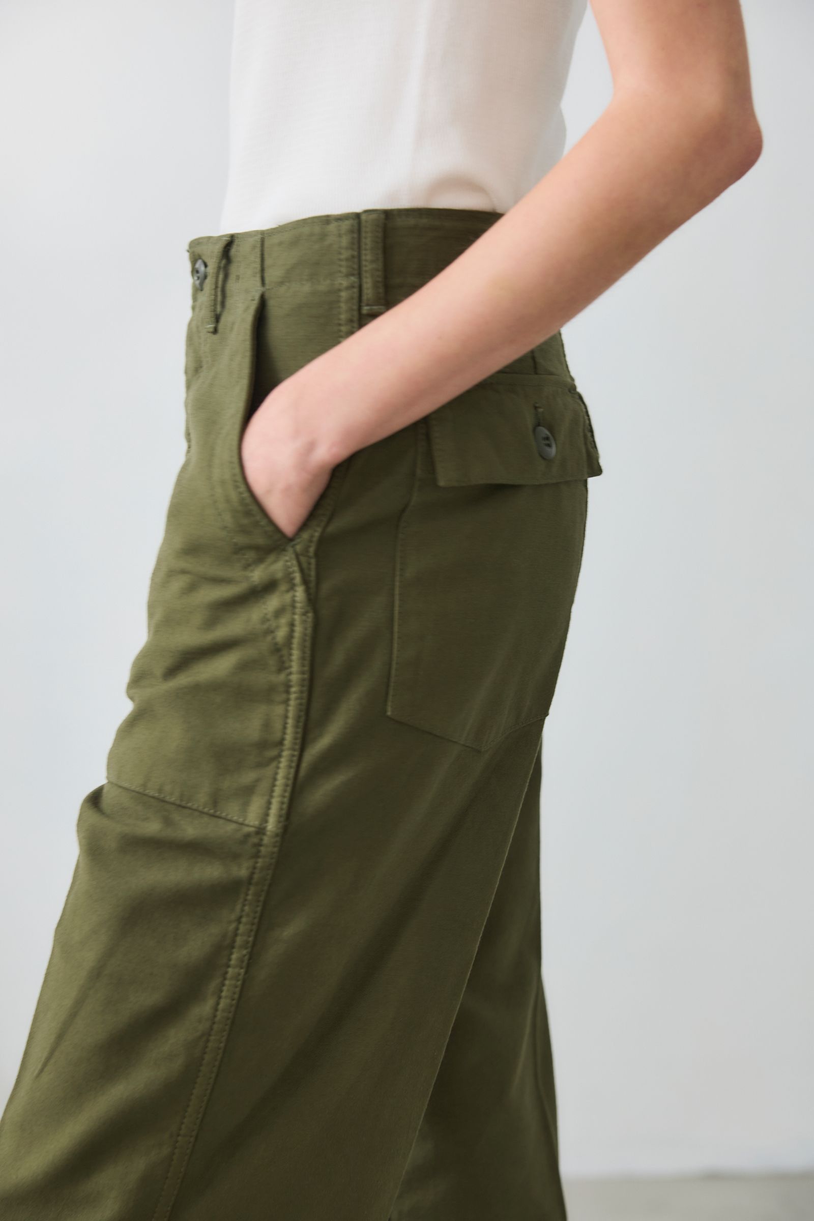60S BAKER PANTS / ベイカーパンツ / カーキ