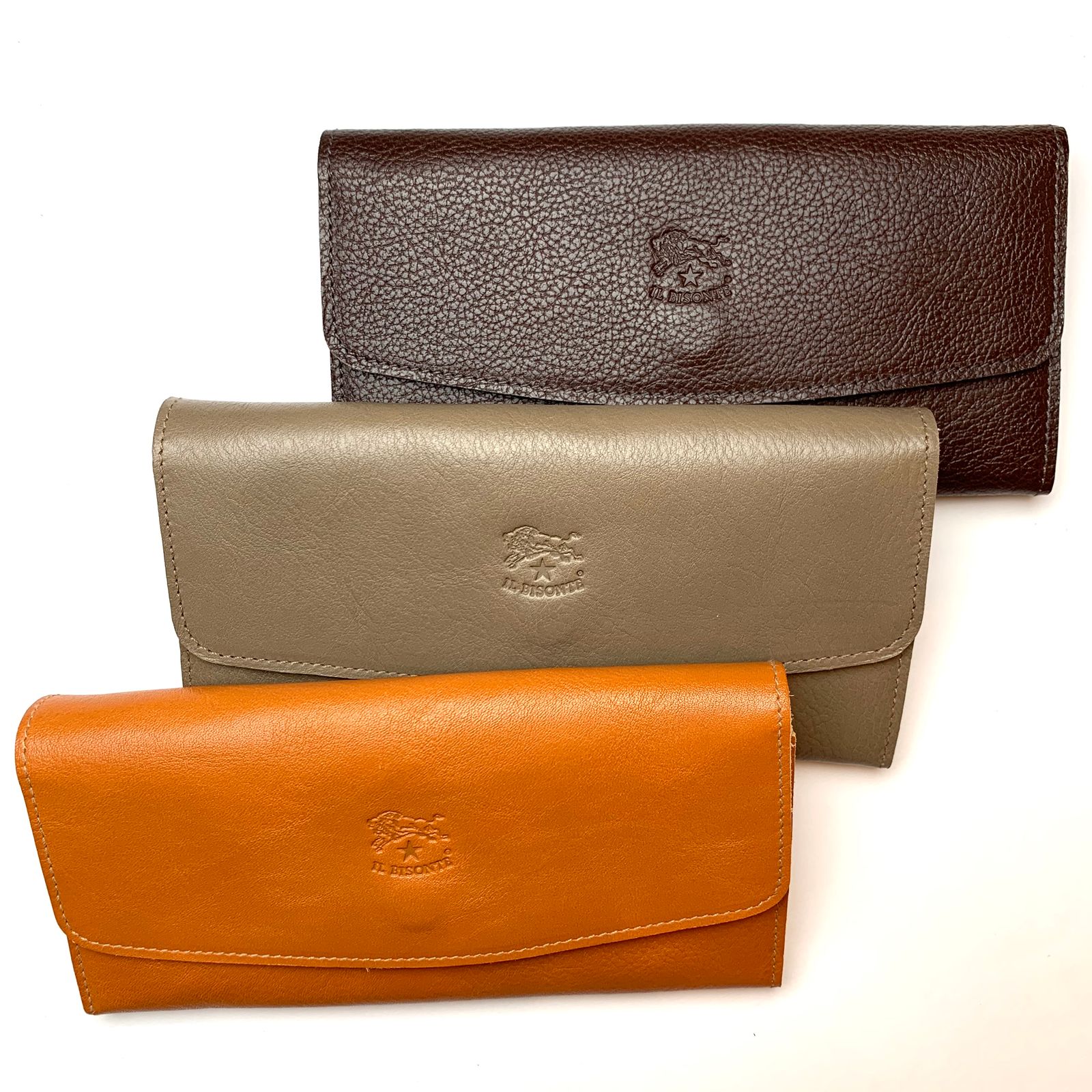 IL BISONTEのラウンドフラップ長財布 | HALLOW's web store