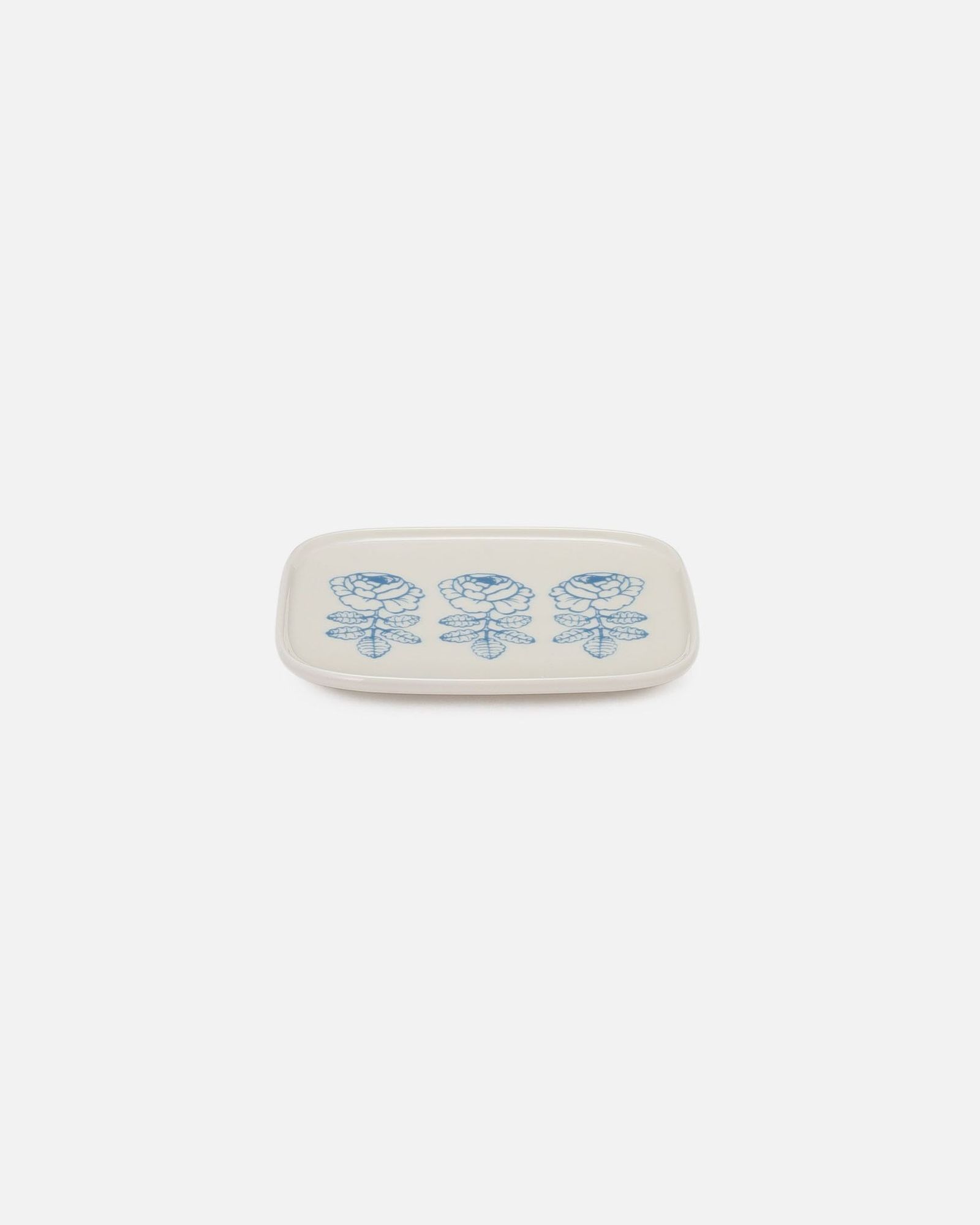 【日本限定】Vihkiruusu / プレート / 四角小皿 / 12×15cm / ライトブルー