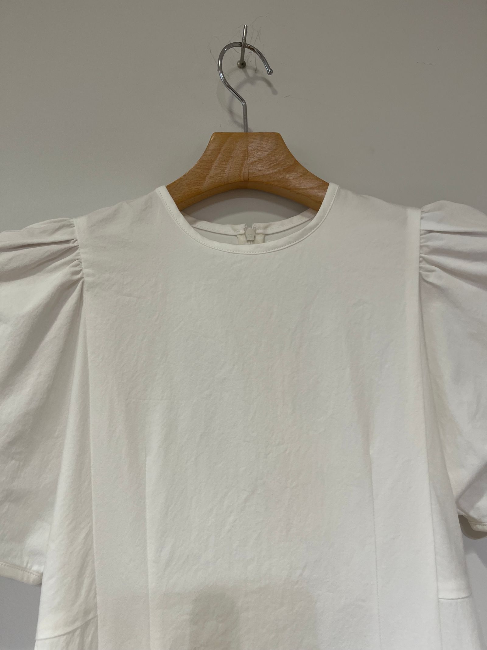Diorama Gabardine Dress in Off White
