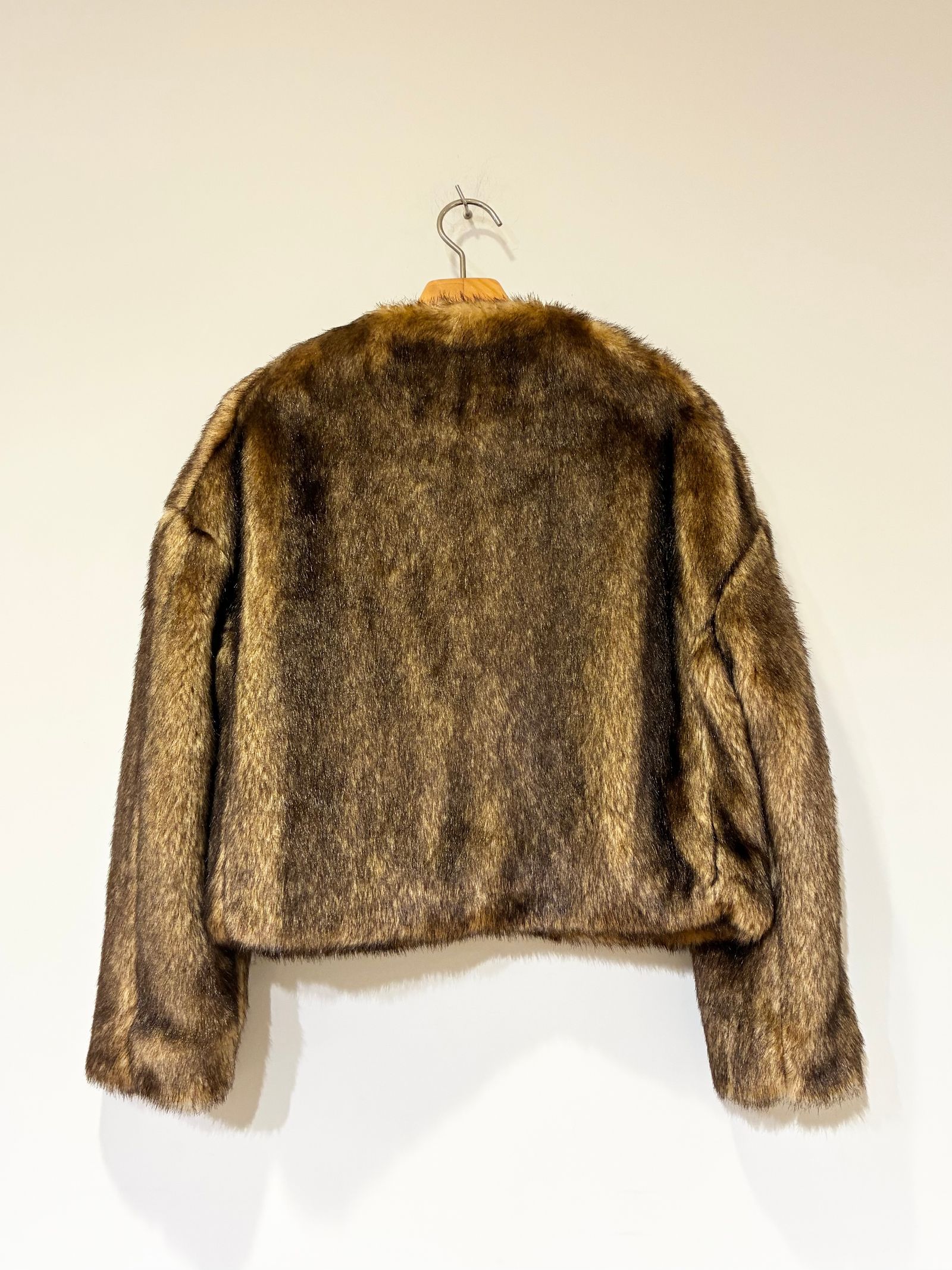 ミンクファーショートコート / ブラウン
