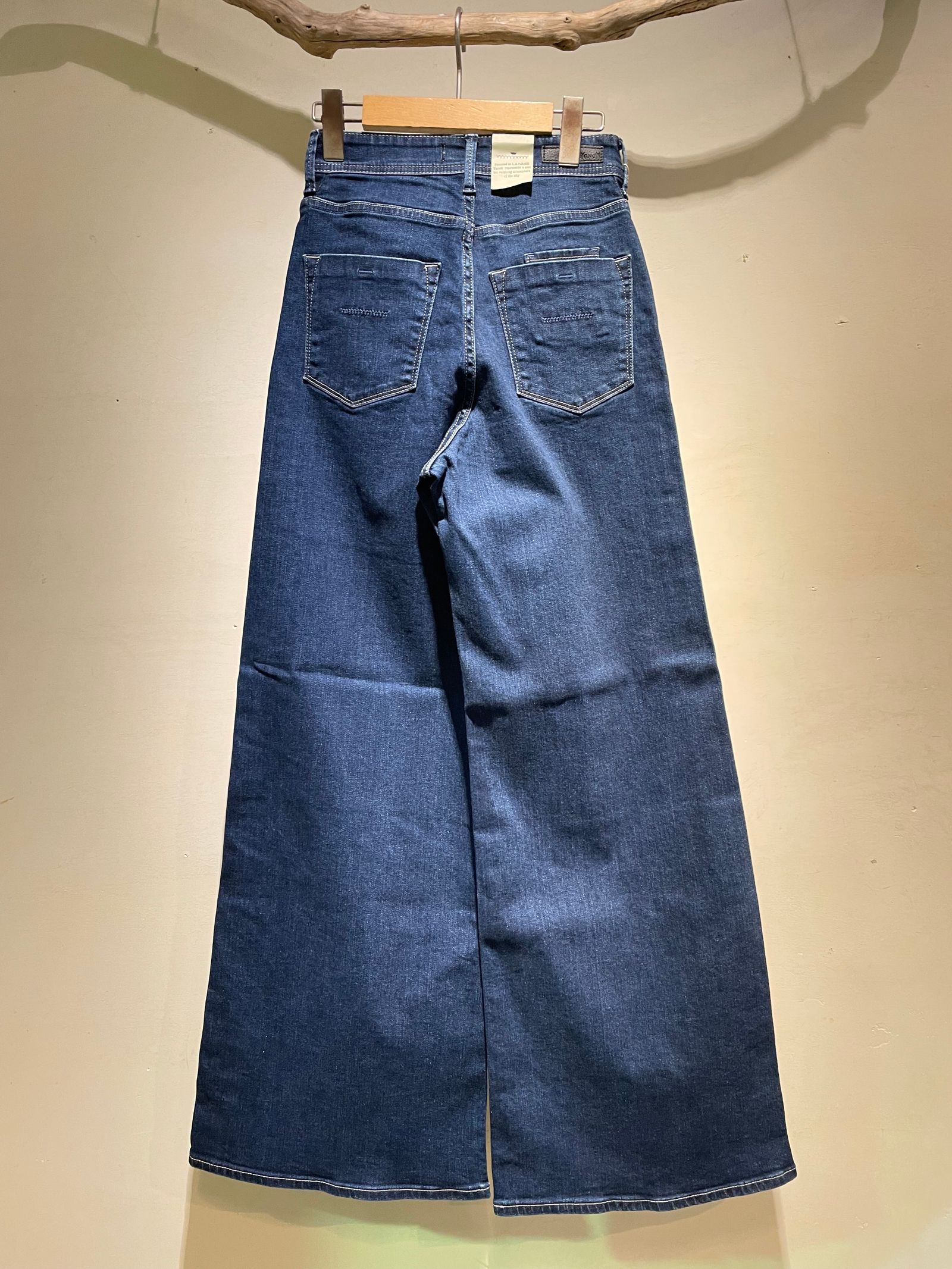 ワイドフレアデニム / ブルー