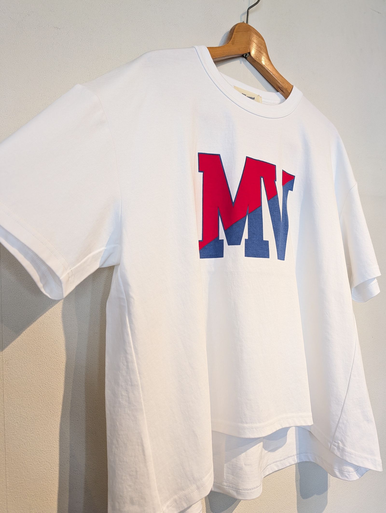 MVパリジェンヌロゴTシャツ / ホワイト