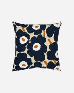 Pieni Unikko / クッションカバー / 50x50cm / ネイビー