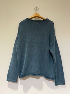 LAMIS SWEATER モックネックセーター コットンニット 3810800027