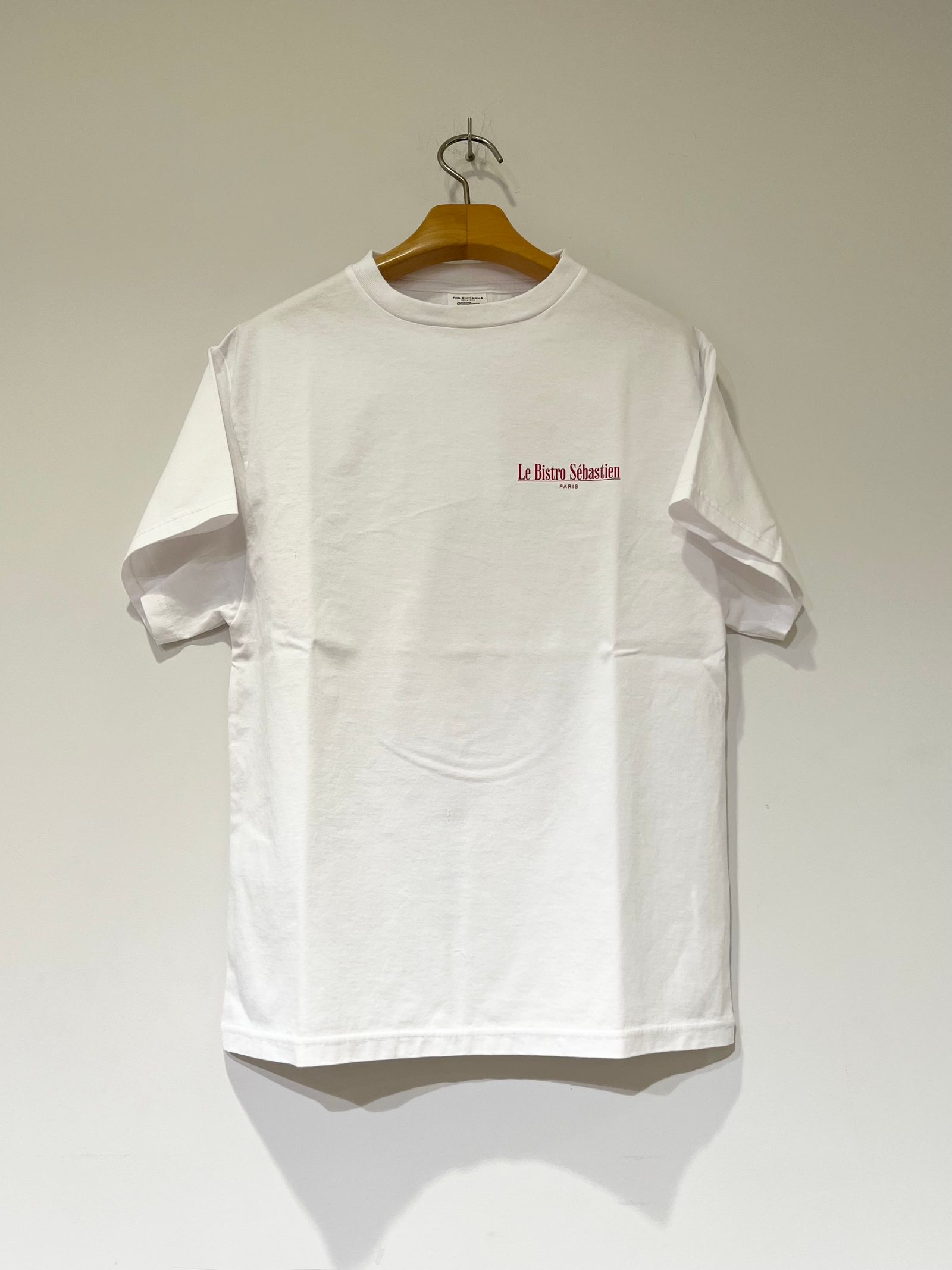 BISTRO MENU TEE / プリントTシャツ / ホワイト