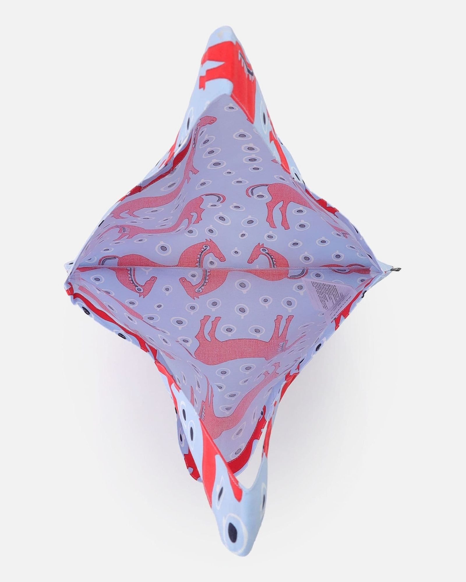 Musta Tamma / トートバッグ / 馬柄ファブリックバッグ / ブルー