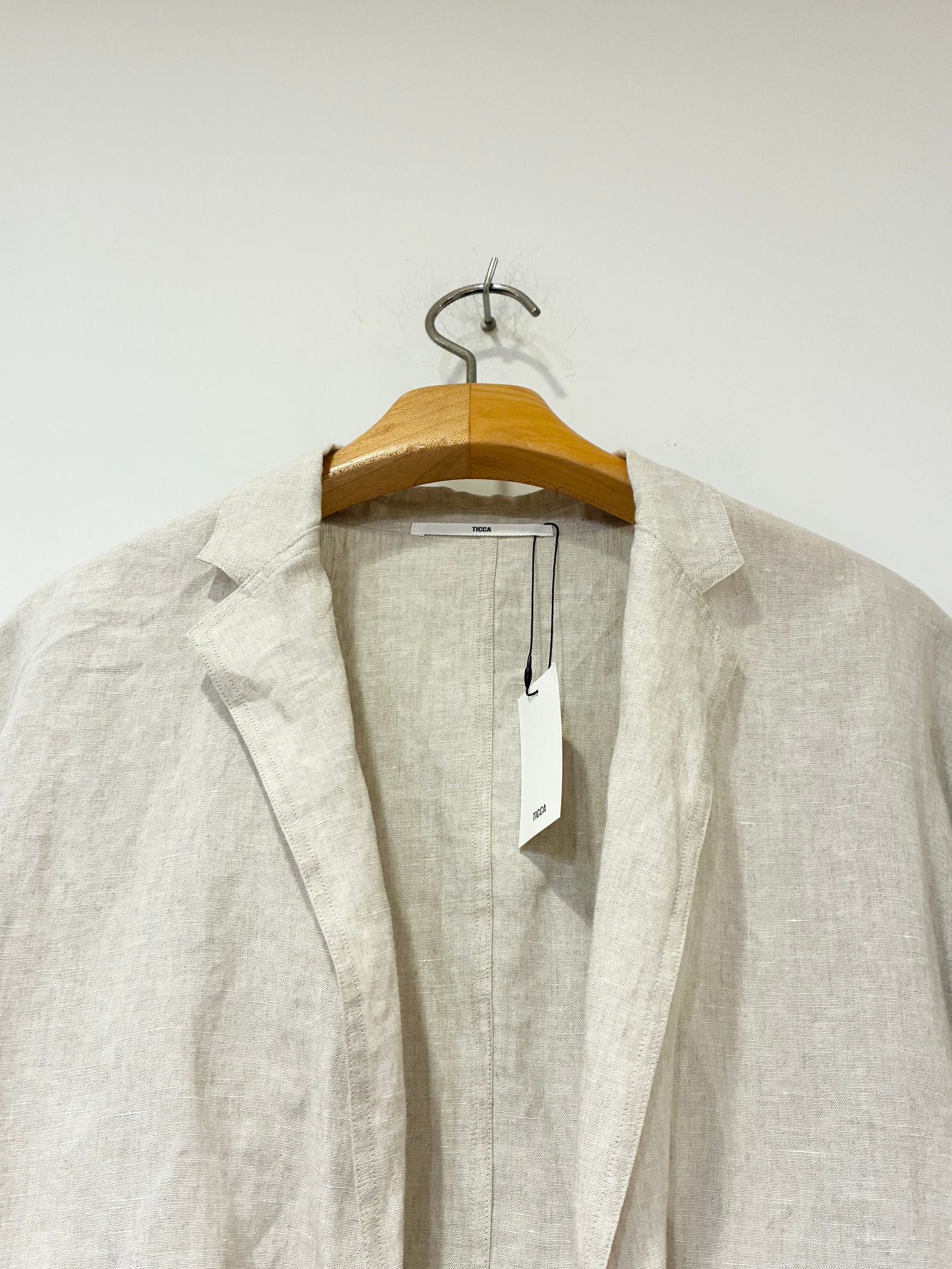 リネンシャツジャケット / ベージュ